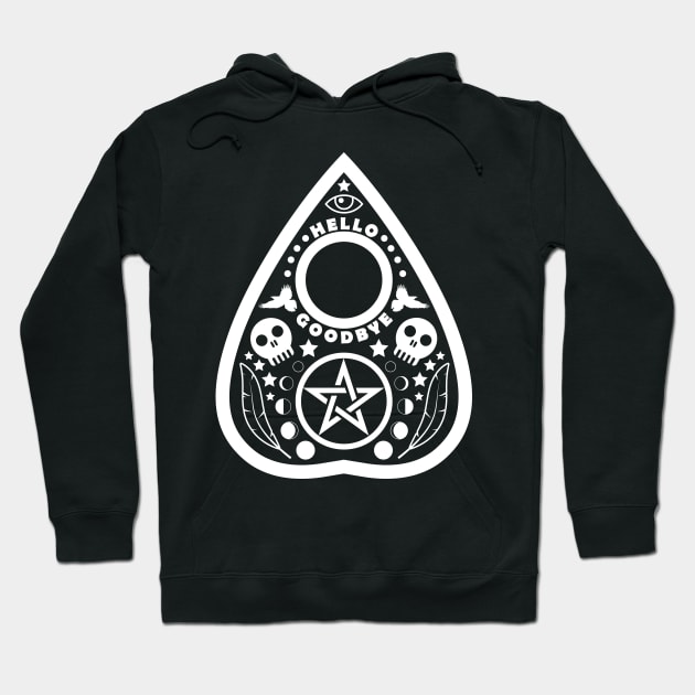 Pastel Goth Ouija Planchette Hoodie by NeonSunset